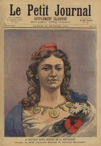 Le nouveau buste officiel de la République française